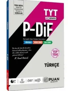 Puan TYT Türkçe PDİF Konu Anlatım Fasikülleri