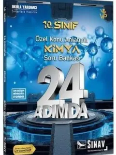 Sınav 10.Sınıf Kimya 24 Adımda Özel Konu Anlatımlı Soru Bankası