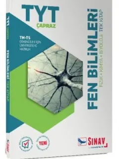 Sınav TYT Çapraz TM TS Öğrencileri İçin Fen Bilimleri Tek Kitap