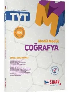 Sınav TYT Coğrafya Modül Modül Konu Anlatımlı
