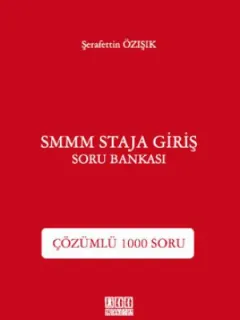 SMMM Staja Giriş - Soru Bankası