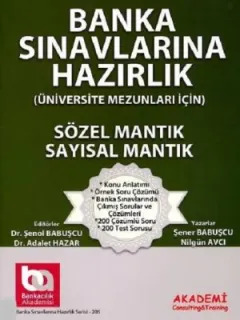 Sözel Mantık-Sayısal Mantık-Banka Sınavlarına Hazırlık