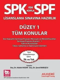 SPF Lisanslama Sınavlarına Hazırlık Düzey 1 Tüm Konular