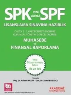 SPF Lisanslama Sınavlarına Hazırlık Düzey 2-3 Muhasebe ve Finansal Raporlama