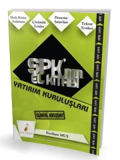 SPK'nın El Kitabı-Yatırım Kuruluşları