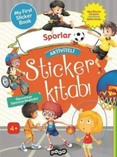 Sporlar-Aktiviteli Sticker Kitabı