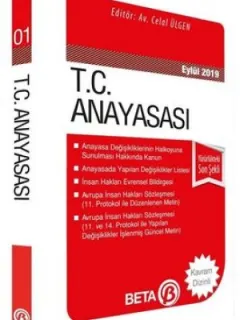 T.C. Anayasası Eylül 2019
