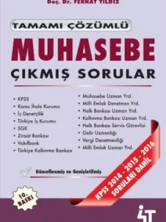 Tamamı Çözümlü Muhasebe Çıkmış Sorular