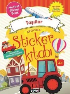Taşıtlar-Aktiviteli Sticker Kitabı