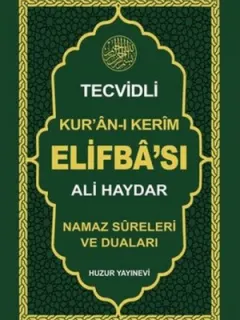 Tecvidli Kur'an-ı Kerim Elifba'sı