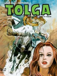 Tolga 9 - Raca'nın Kızı - Siyah Yele - Yakut Göz