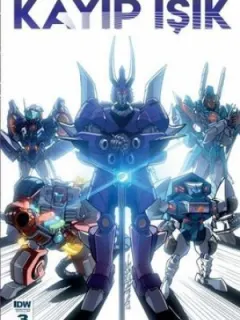 Transformers Kayıp Işık Bölüm 3 Kapak B