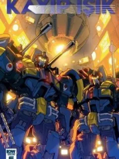 Transformers Kayıp Işık Bölüm 5 Kapak-B