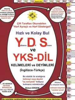 YDS ve YKS-Dil Kelimeleri ve Deyimleri-İngilizce Türkçe