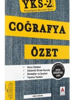 YKS 2.Oturum Coğrafya Özet