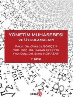 Yönetim Muhasebesi ve Uygulamaları