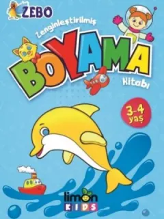 Zenginleştirilmiş Boyama Kitabı 3-4 Yaş